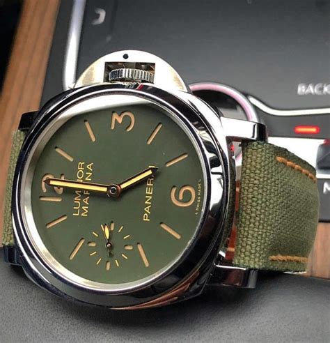 panerai canvas strap|genuine panerai straps.